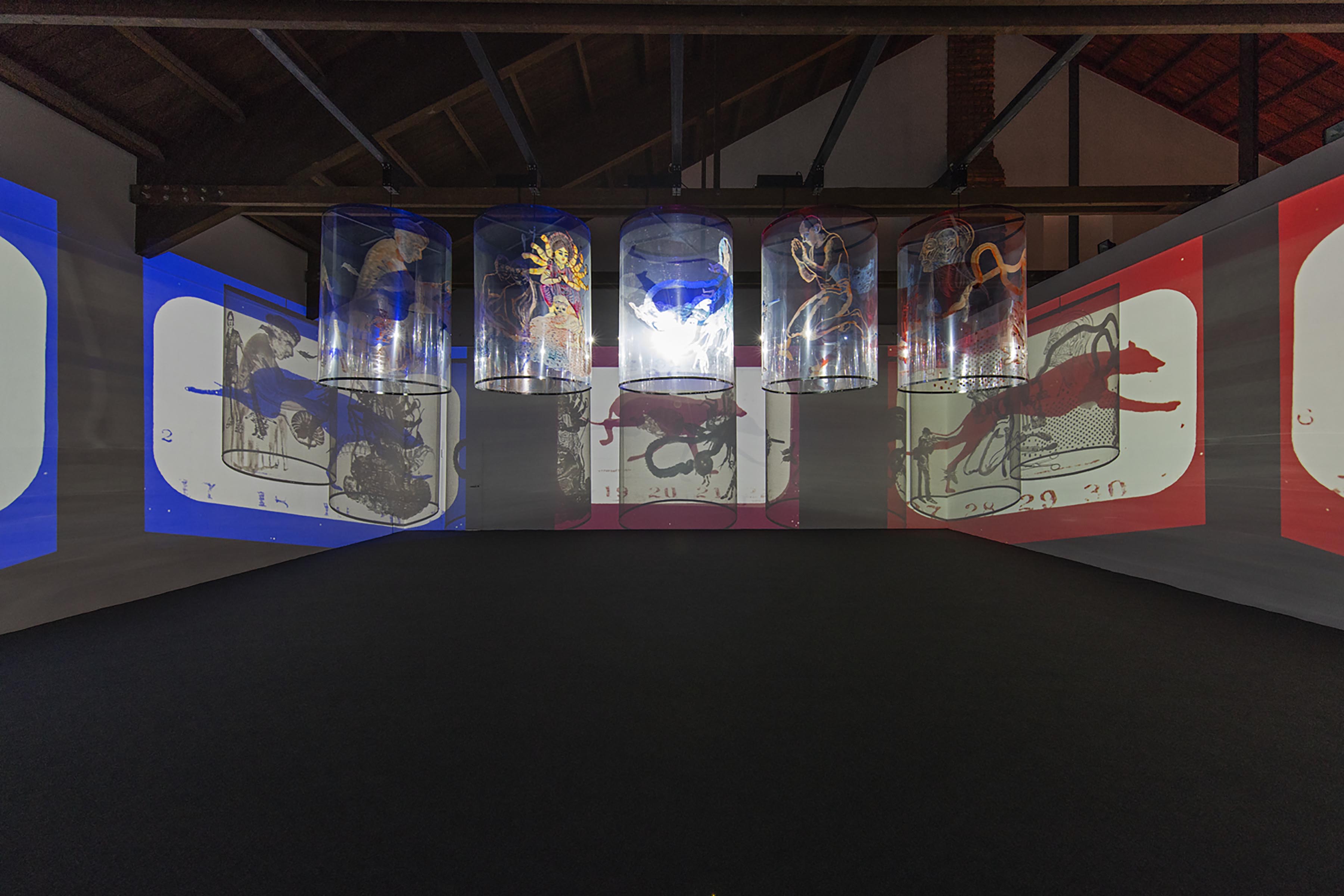 Nalini Malani, In Search of Vanished Blood, 2012